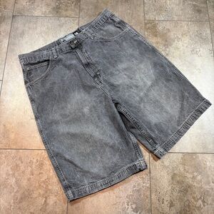 VTG 90s Colorado Grey Denim Faded Baggy Skater Jorts